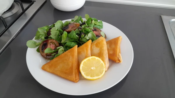 Brick de atún a la Tunecina